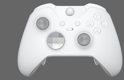 微软公布新款Xbox白色版精英手柄